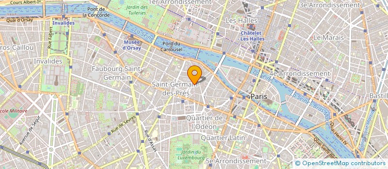 localisation de l'entreprise SYND.COPR. 53 RUE DE SEINE 75006 PARIS R  PARIS