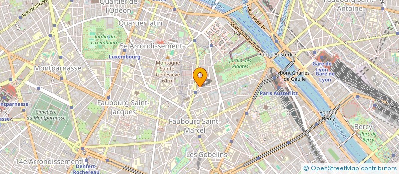 localisation de l'entreprise SYND COPR 53 RUE DU CARDINAL    LEMOINE  PARIS