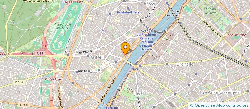 localisation de l'entreprise SYND.COPR. 54 AV. DE VERSAILLES 75016 PA  PARIS