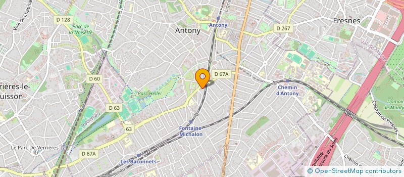 localisation de l'entreprise SYND.COPR. 55-57 AV DE STALINGRAD ANTONY à ANTONY