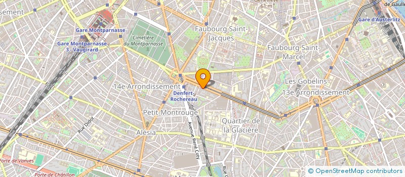 localisation de l'entreprise SYND.COPR. 55 BD SAINT JACQUES  75014 PA  PARIS