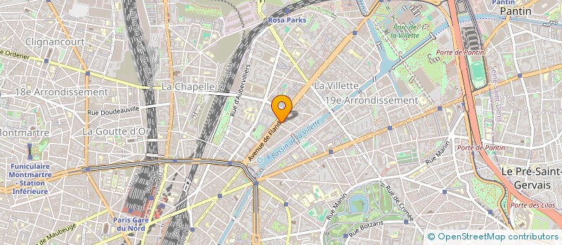 localisation de l'entreprise SYND COPR 55 RUE DE MEAUX  PARIS