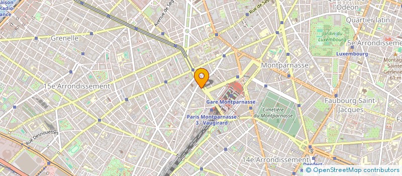 localisation de l'entreprise SYND.COPR. 56 BD PASTEUR 75015  PARIS RE  PARIS
