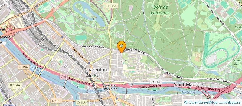 localisation de l'entreprise SYND.COPR. 57 RUE DU VAL D OSNE 94 ST MA à SAINT-MAURICE