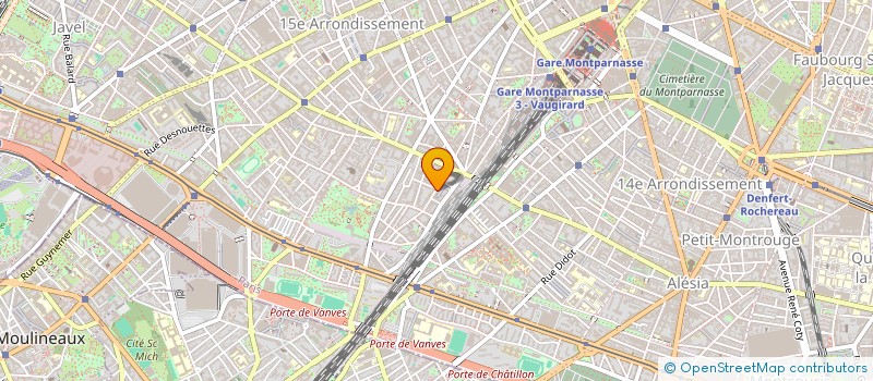 localisation de l'entreprise SYND COPR 57 RUE LABROUSTE 75015 PARIS  PARIS