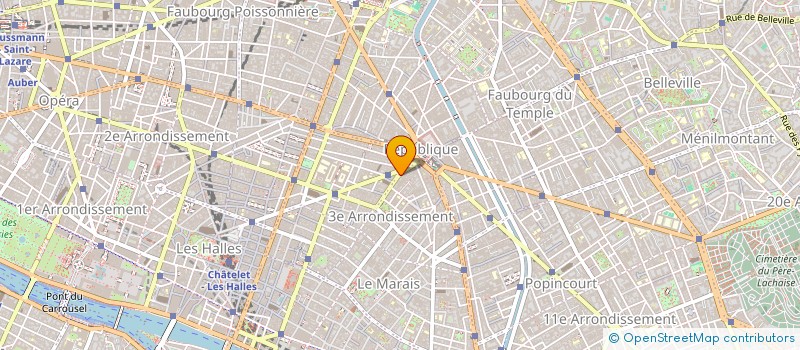 localisation de l'entreprise SYND COPR 58 RUE FOLIE MERICOURT  PARIS