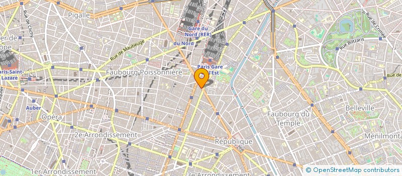 localisation de l'entreprise SYND.COPR. 59 BD DE MAGENTA     75010 PA  PARIS