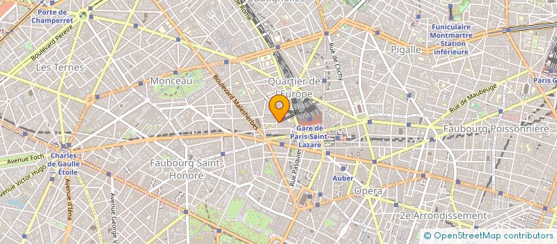 localisation de l'entreprise SYND.COPR. 59 BD DES BATIGNOLLES 75008 P  PARIS