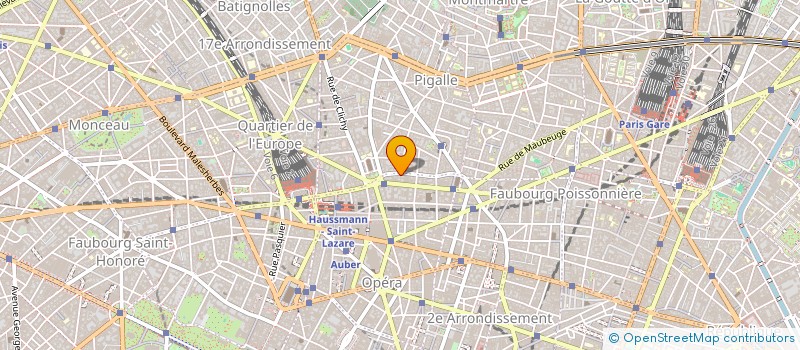 localisation de l'entreprise SYND.COPR. 59 RUE DES MARTYRS   75009 PA  PARIS