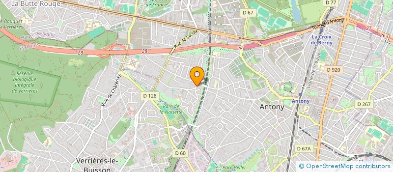 localisation de l'entreprise SYND COPR 6 8 10 RUE CAMILLE PELLETAN à ANTONY