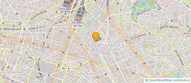 localisation de l'entreprise SYND.COPR. 6-8 AV RICHERAND 75010 PA  PARIS