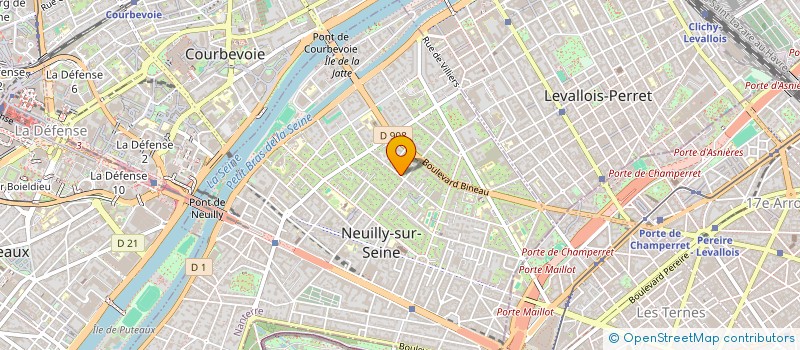 localisation de l'entreprise SYND.COPR. 6-8 R EDOUARD NORTIER 92 NEUI à NEUILLY-SUR-SEINE