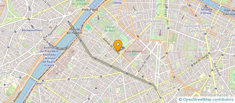 localisation de l'entreprise SYND COPR 6 CITE THURE 75015 PARIS  PARIS