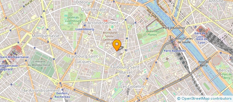 localisation de l'entreprise SYND COPR 6 R DE L ARBALETTE PARIS 5  PARIS