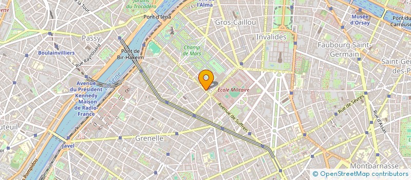 localisation de l'entreprise SYND COPR 6 R GEN LAMBERT 75007  PARIS