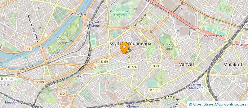 localisation de l'entreprise SYND.COPR. 6 RUE ANDRE CHENIER 92 ISSY à ISSY-LES-MOULINEAUX