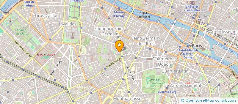 localisation de l'entreprise SYND.COPR. 6 RUE CHOMEL 75007   PARIS RE  PARIS