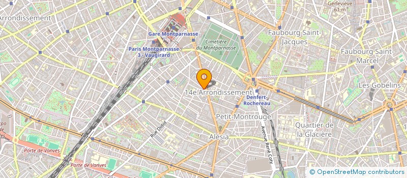 localisation de l'entreprise SYND.COPR. 6 RUE D'ALLERAY 75015 PARIS R  PARIS