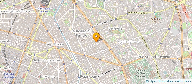 localisation de l'entreprise SYND.COPR. 6 RUE DE VAUCOULEURS 75011 PA  PARIS