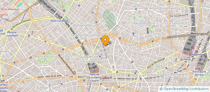 localisation de l'entreprise SYND.COPR. 6 RUE DE VINTIMILLE  75009 PA  PARIS