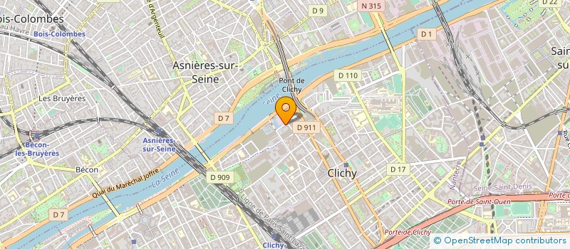 localisation de l'entreprise SYND.COPR. 6 RUE DU PORT 92110 CLICHY R à CLICHY
