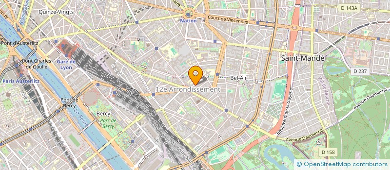 localisation de l'entreprise SYND.COPR. 6 RUE LAMBLARDIE     75012 PA  PARIS