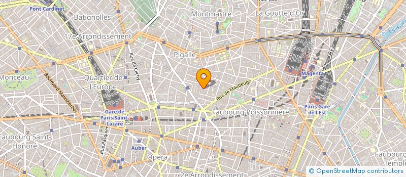 localisation de l'entreprise SYND.COPR. 6 RUE MARIE ET LOUISE 75010  PARIS