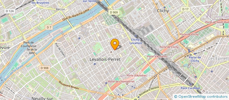 localisation de l'entreprise SYND COPR 6 RUE PIERRE BROSSOLETTE 92 LEVALLOIS PERRET à LEVALLOIS-PERRET