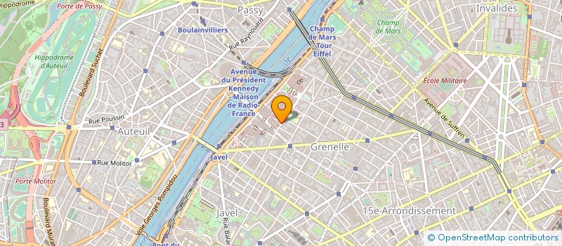 localisation de l'entreprise SYND.COPR. 60 64 RUE EMERIAU    75015 PA  PARIS