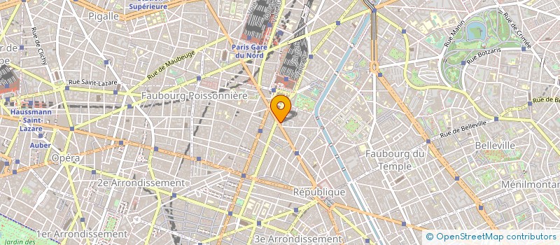 localisation de l'entreprise SYND.COPR. 60 BD DE MAGENTA     75010 PA  PARIS