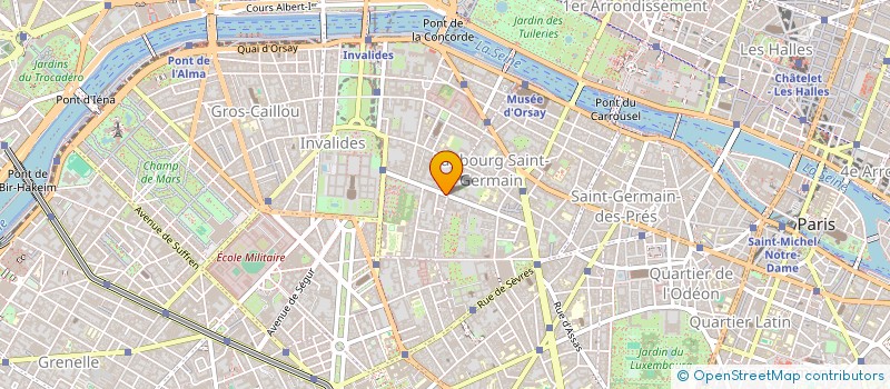 localisation de l'entreprise SYND.COPR. 61 RUE DE VARENNE    75007 PA  PARIS