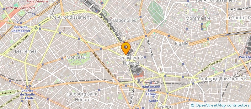 localisation de l'entreprise SYND.COPR. 62 RUE DE ROME 75008 PARIS RE  PARIS