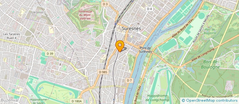 localisation de l'entreprise SYND COPR 62 RUE DES MOULINEAUX à SURESNES