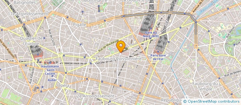 localisation de l'entreprise SYND COPR 65 BD MALESHERBES PARIS 8  PARIS 09