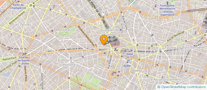 localisation de l'entreprise SYND.COPR. 65  RUE DE BOULAINVILLIERS 75  PARIS