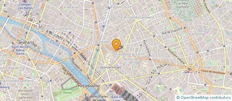 localisation de l'entreprise SYND.COPR. 65 RUE DU FAUBOURG SAINT ANTO  PARIS 11