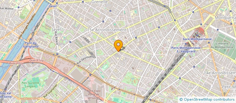 localisation de l'entreprise SYND.COPR. 65 RUE DU THEATRE PARIS 15 RE  PARIS