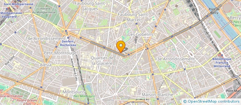 localisation de l'entreprise SYND.COPR. 66 BD AUGUSTE BLANQUI 75013 P  PARIS