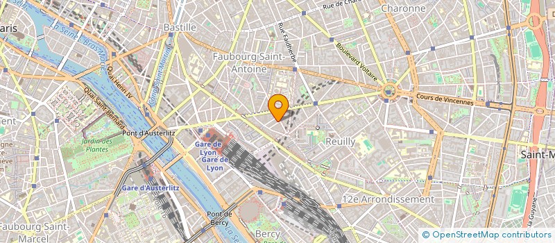 localisation de l'entreprise SYND.COPR. 66 RUE DE LA FONTAINE AU ROI  PARIS