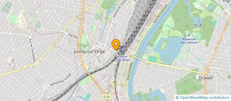 localisation de l'entreprise SYND.COPR. 67 AV. DE BELLEVUE 91 DRAVEIL à JUVISY-SUR-ORGE