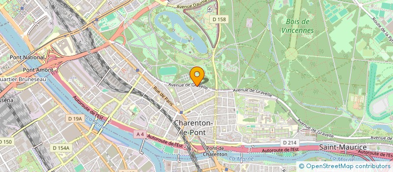 localisation de l'entreprise SYND.COPR.67 AV GRAVELLE CHARENTON LE PO à CHARENTON-LE-PONT