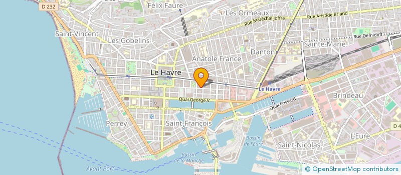 localisation de l'entreprise SYND COPR 67 RUE JULES SIEGFRIED à LE HAVRE