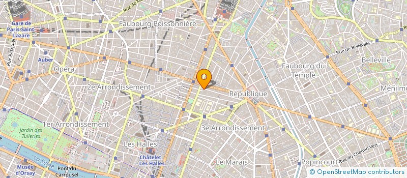 localisation de l'entreprise SYND.COPR. 67 RUE MESLAY 75003  PARIS RE  PARIS