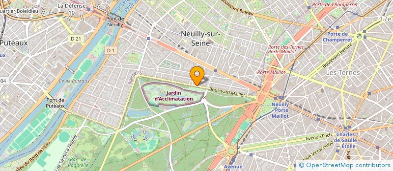 localisation de l'entreprise SYND COPR 68 BIS BD MAURICE BARRES à NEUILLY-SUR-SEINE