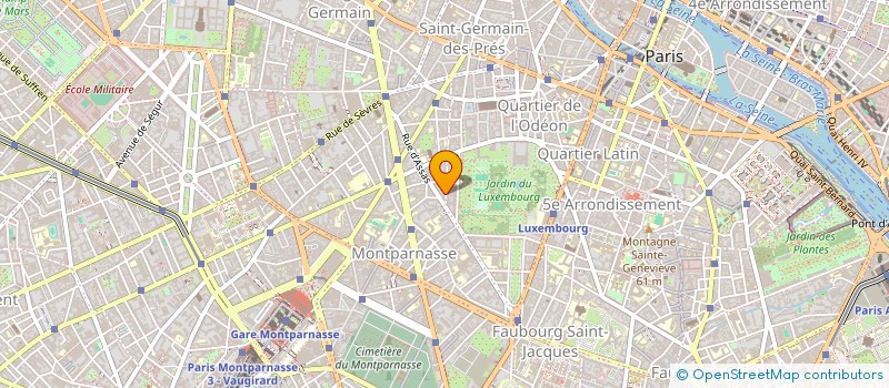 localisation de l'entreprise SYND.COPR. 68 RUE MADAME 75006  PARIS RE  PARIS