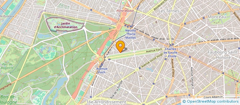 localisation de l'entreprise SYND.COPR. 68 RUE PERGOLESE     75016 PA  PARIS