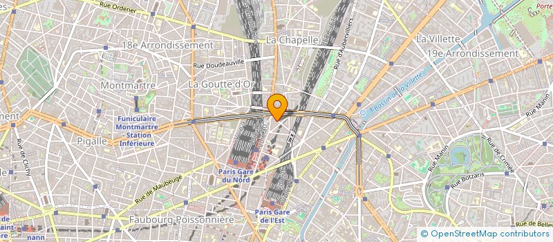 localisation de l'entreprise SYND.COPR. 69 RUE LOUIS BLANC   PARIS 10  PARIS