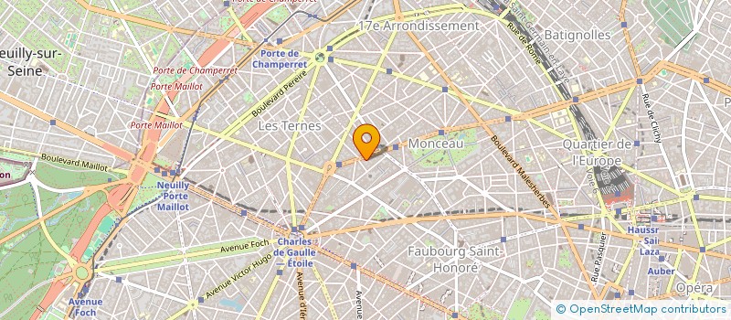 localisation de l'entreprise SYND.COPR. 69B BD COURCELLES    75008 PA  PARIS