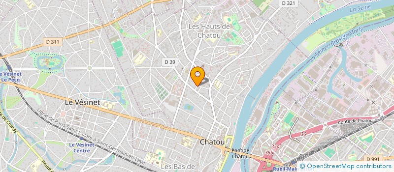 localisation de l'entreprise SYND.COPR. 7 9 RUE BEAUGENDRE   78400 CH  CHATOU