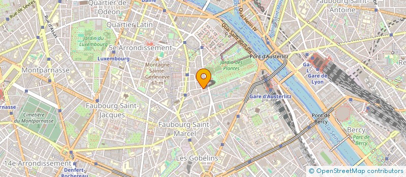 localisation de l'entreprise SYND.COPR. 7-9 RUE DAUBENTON 75005 PA  PARIS